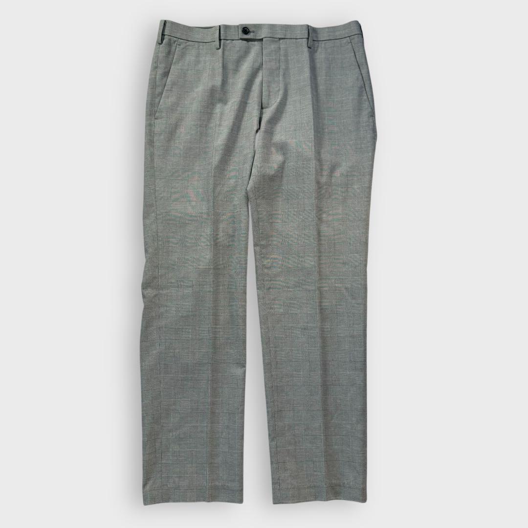 極美品 XL UNIQLO ユニクロ 感動ジャケット パンツ ウールライク