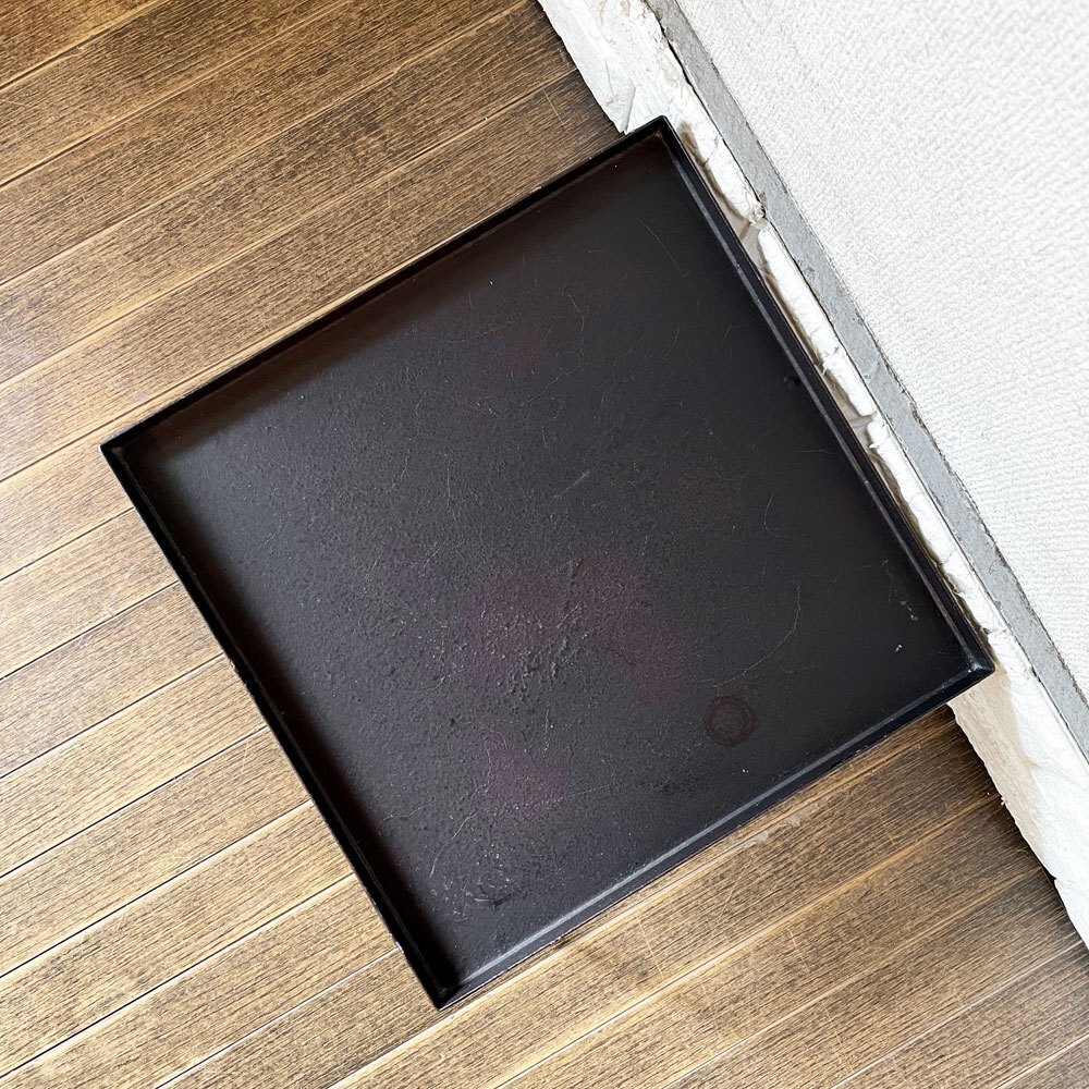◎ 内田鋼一 鉄錆膳 小 スクエア 30×30cm サイドテーブル 花台 ◎ 内田鋼一 鉄錆膳 小 スクエア 30×30cm サイドテーブル 花台