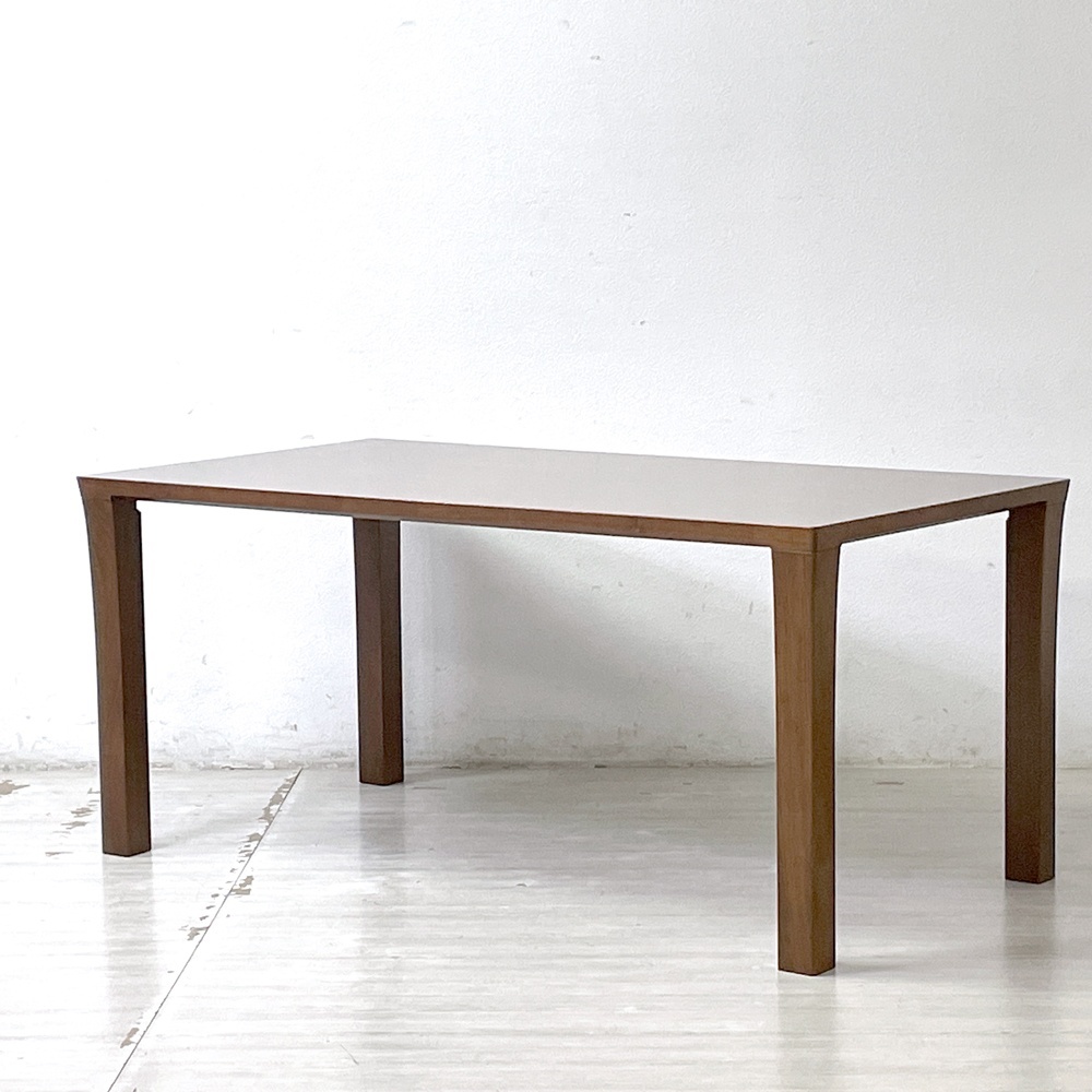 ● カンディハウス CONDE HOUSE レジェーロ ダイニングテーブル ウォールナット W160 x D85cm 朝倉芳満
