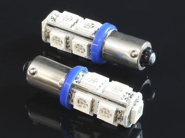  mail service OK! G14 BA9S 9 ream SMD 3 chip LED valve(bulb) blue 2 piece set T8.5 12V for bike car position light meter lamp etc. 