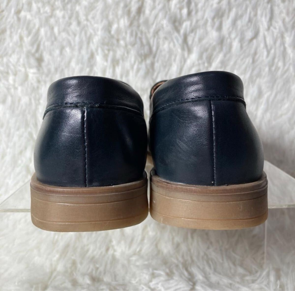 アパレル】 美品 ZARA ザラ スペイン製 レザー コインローファー アパレル】 美品 ZARA ザラ スペイン製 レザー コインローファー