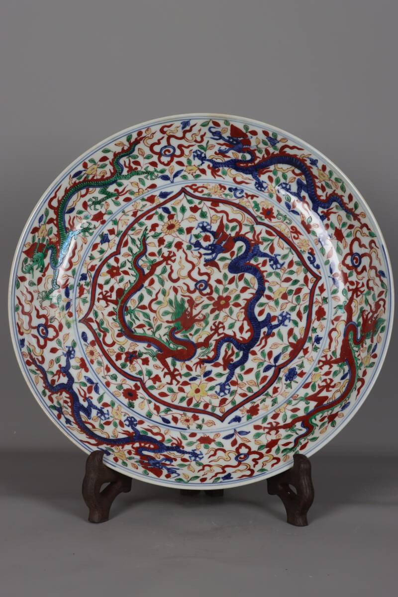 中国 明時代 呉須花口盤 送料込み1206|ホビー・楽器・アート 中国 明時代 呉須花口盤 送料込み1206|ホビー・楽器・アート