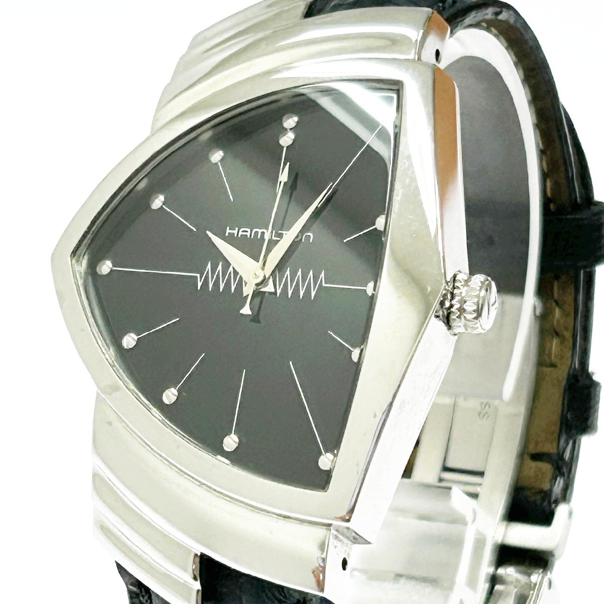 ❗️連休中値下げ❗️ ハミルトン Hamilton ベンチュラ H244111 楽天市場】ハミルトン H244111 ベンチュラ 腕時計 ステンレス