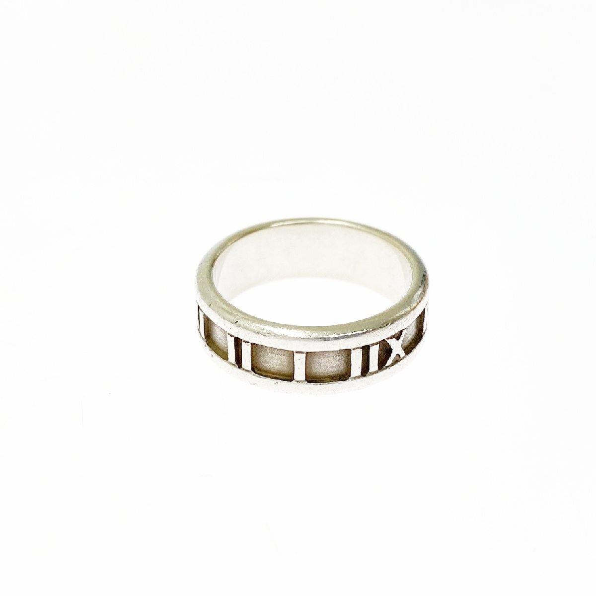 【1円スタート】TIFFANY & Co. ティファニー シルバー アトラス 4.6g 925刻印 指輪 リング 358808