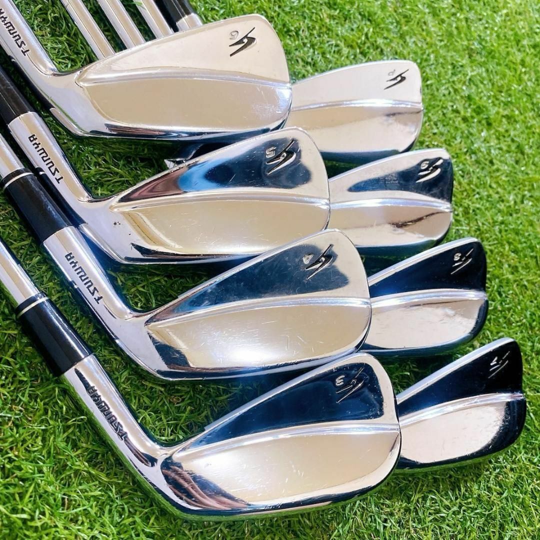 激レア ツルヤ 無刻印 マッスルバック 限定 メンズアイアン 8本 激レア ツルヤ 無刻印 マッスルバック 限定 メンズアイアン 8本