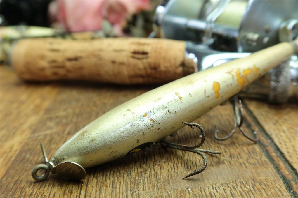 60/70s SMITHWICK DEVILS HORSE Smith Old lure wood lure HEDDON ZEAL road comfort Zaurus BALSA50 is to Lee z. exceeding fishing power equipped 