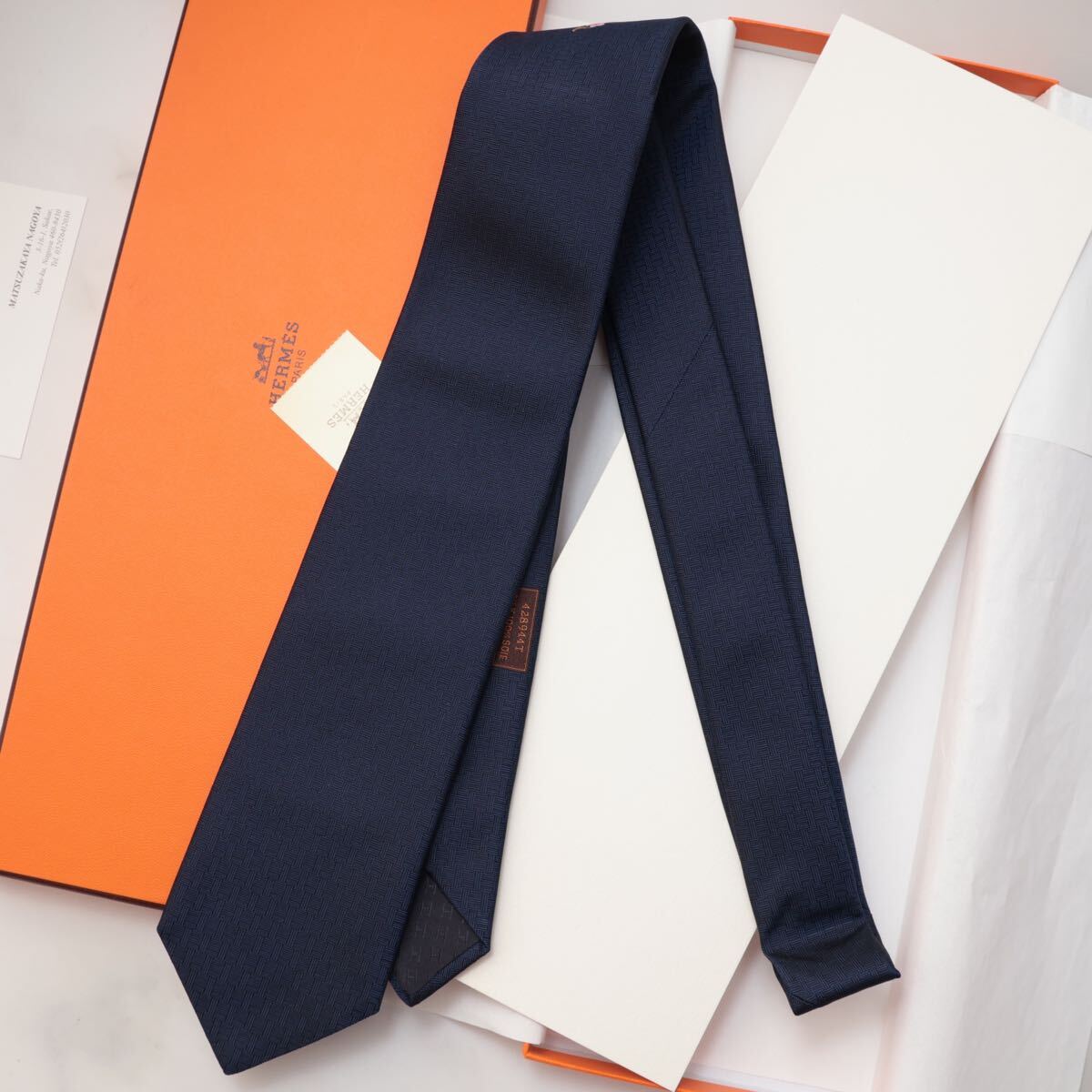 未使用 HERMES エルメス 桜 ネクタイ H柄 ネイビー|Yahoo 未使用 HERMES エルメス 桜 ネクタイ H柄 ネイビー|Yahoo