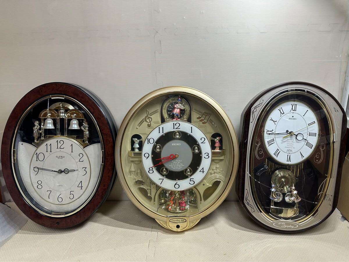 平成5年のからくり時計 廃盤貴重品 長針と短針が踊る 4MH689 平成5年のからくり時計 廃盤貴重品 長針と短針が踊る 4MH689
