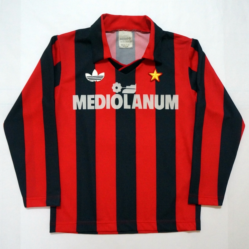 91/92 ACミラン ホーム 長袖ユニフォーム AC MILAN HLS XXS 91/92 ACミラン ホーム 長袖ユニフォーム AC MILAN HLS XXS