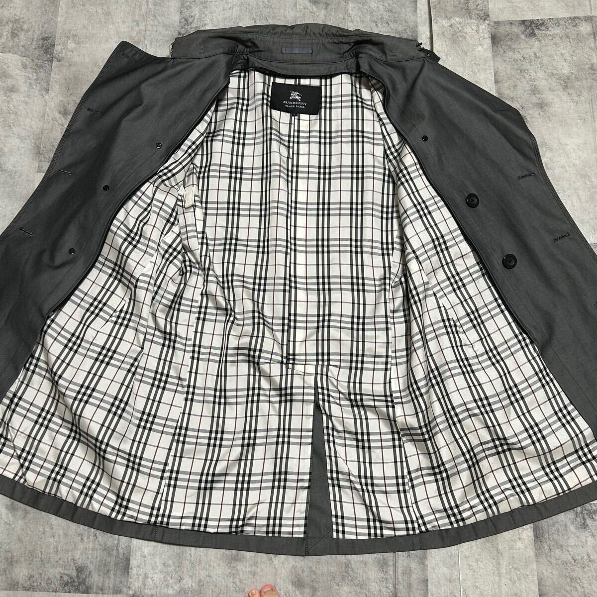 美品☆ Lサイズ BURBERRY BLACK LABEL バーバリーブラック