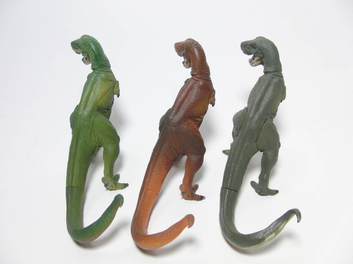 ☆チョコラザウルス3 シークレット SP ティラノサウルス（旧復元） 彩色違い3種 ダイノテイルズ 海洋堂です。_画像4