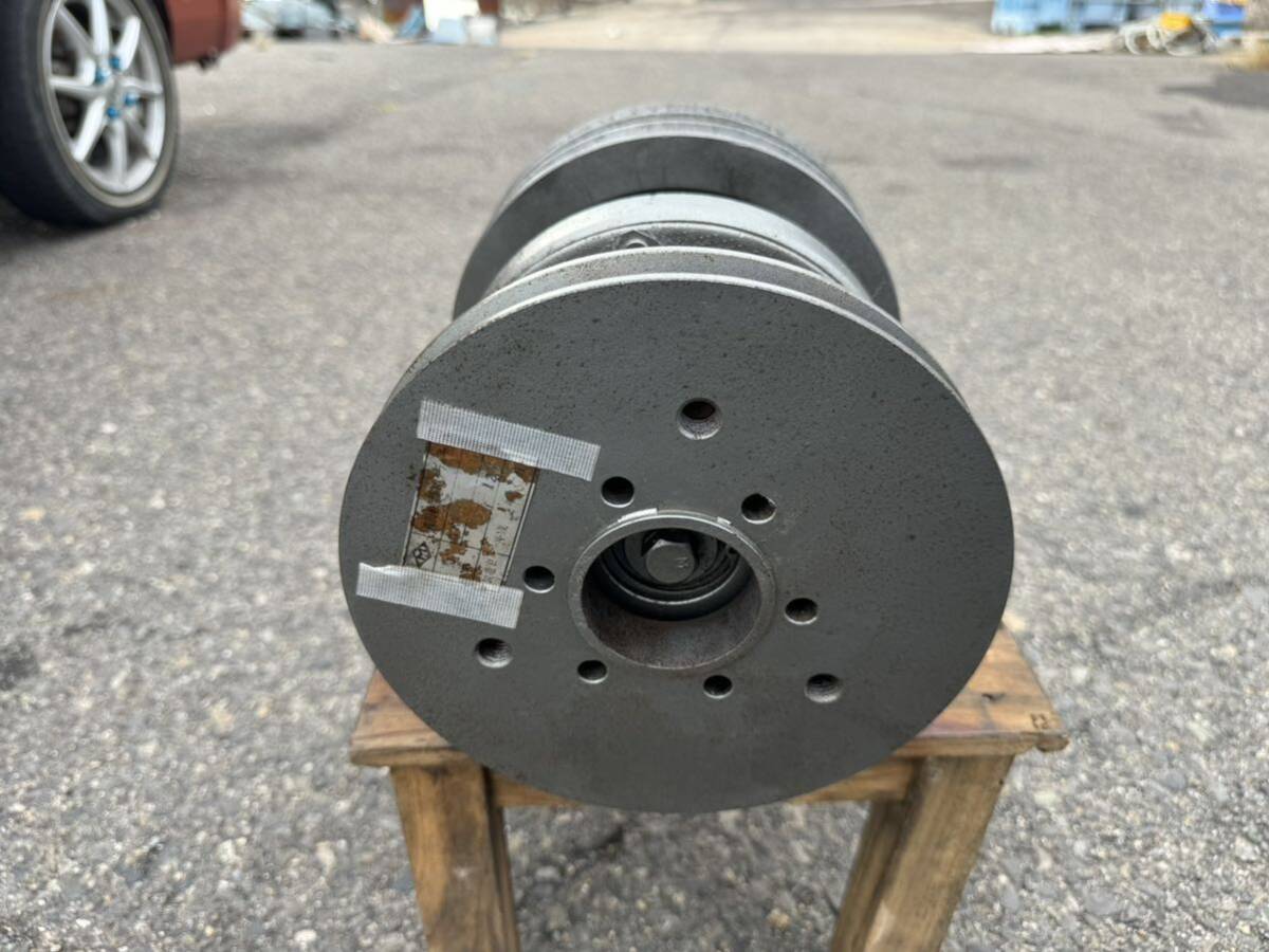ヤンマー4JH、3JH共用主機前 電磁クラッチ+Bプーリー 12V 森田 ヤンマー4JH、3JH共用主機前 電磁クラッチ+Bプーリー 12V 森田