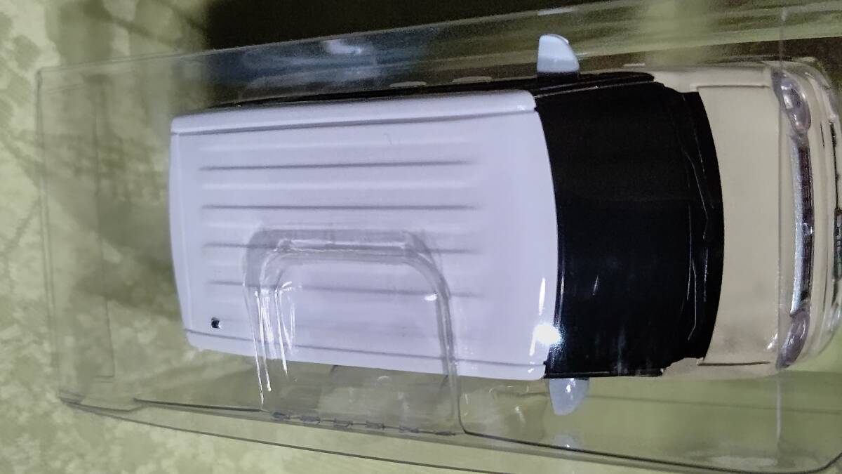 1118-4 非売品 プルバックカー スズキ ワゴンＲ スマイル ベージュ×ホワイト ２トンカラー_画像10