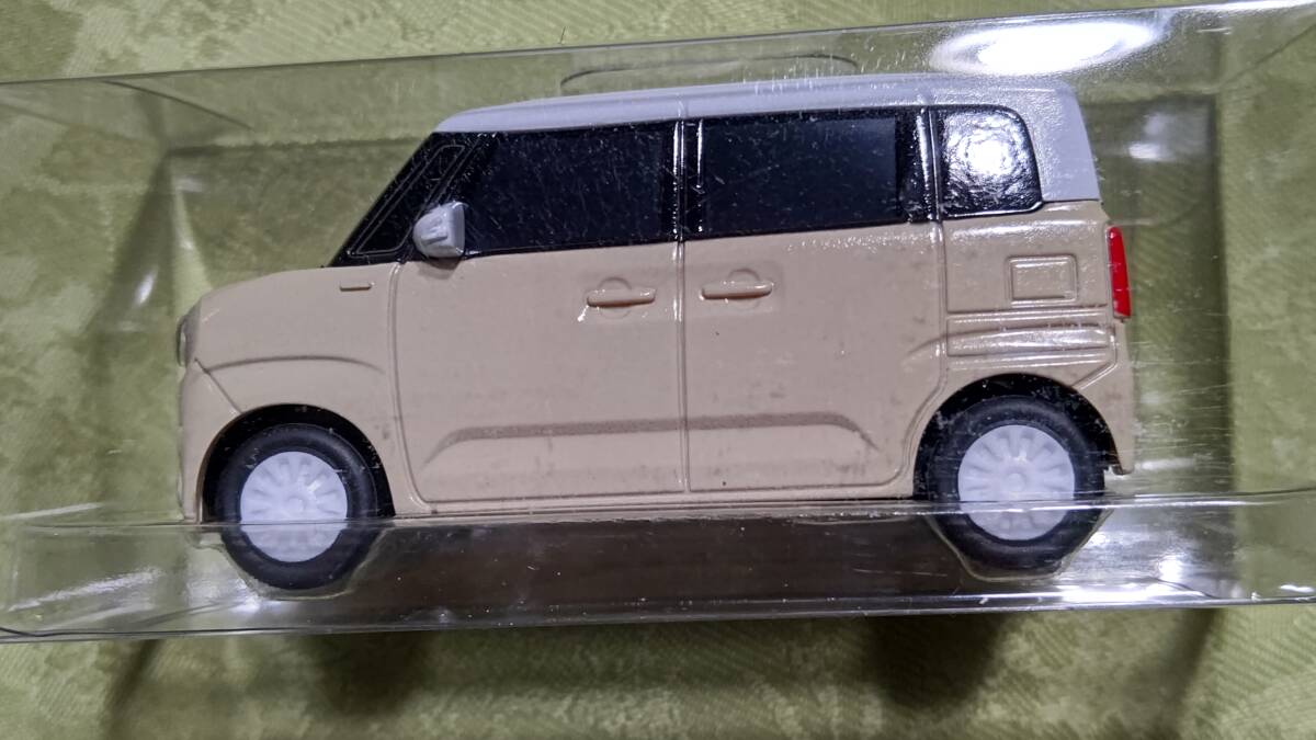1118-4 非売品 プルバックカー スズキ ワゴンＲ スマイル ベージュ×ホワイト ２トンカラー_画像9