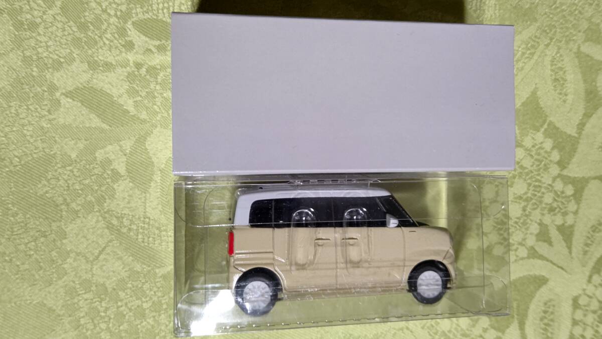 1118-4 非売品 プルバックカー スズキ ワゴンＲ スマイル ベージュ×ホワイト ２トンカラー_画像6