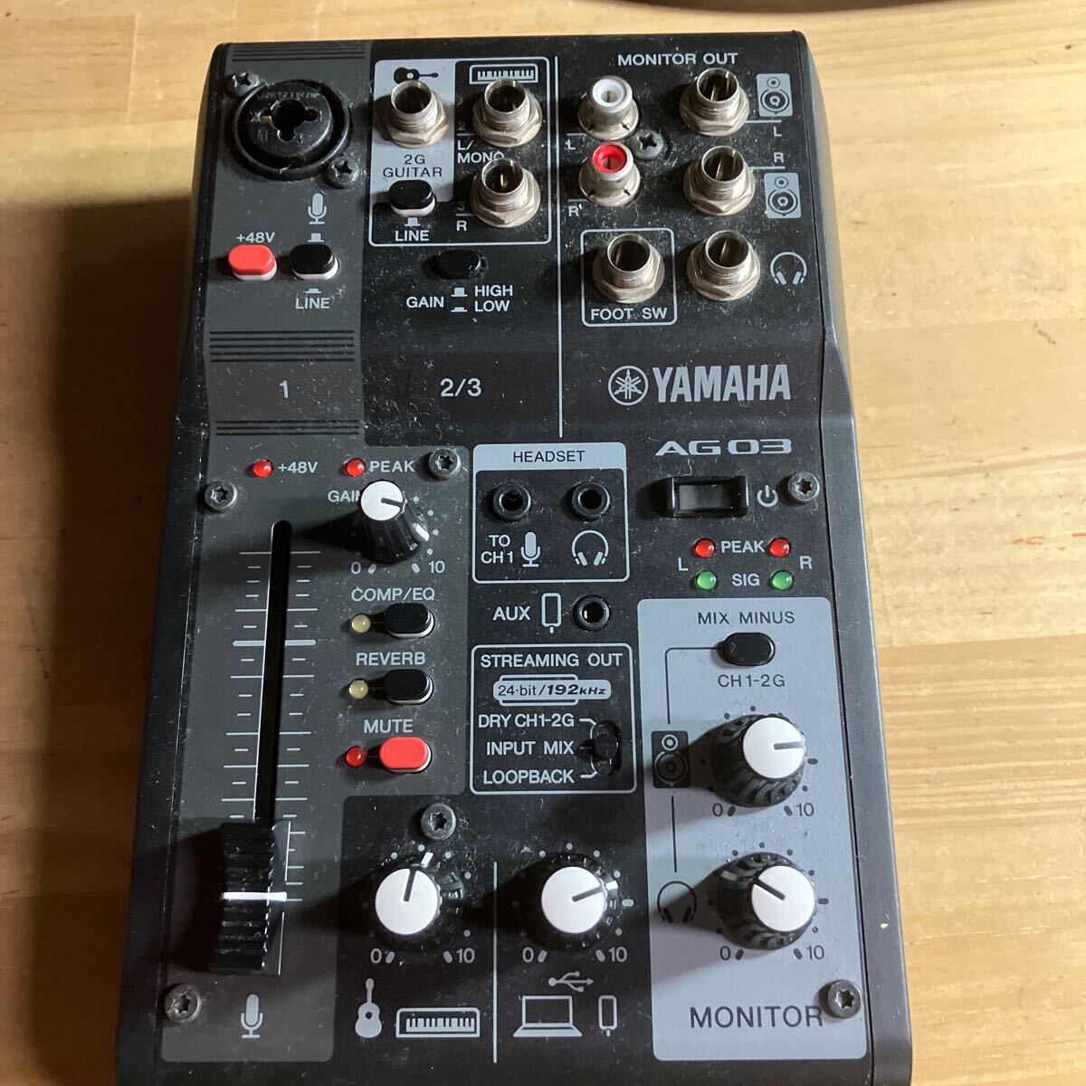 レコーディング/PA機器 YAMAHA AG03 Mk2 - レコーディング/PA機器 レコーディング/PA機器 YAMAHA AG03 Mk2 - レコーディング/PA機器
