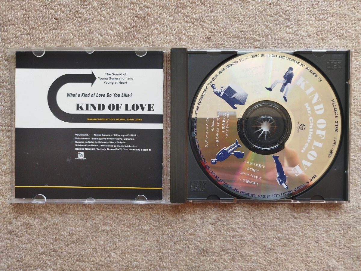 Mr Children 「KIND OF LOVE」 帯付/アルバムCD|Yahoo!フリマ Mr Children 「KIND OF LOVE」 帯付/アルバムCD|Yahoo!フリマ