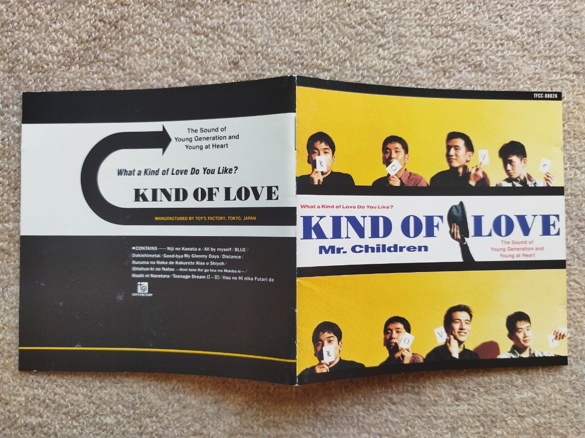 Mr Children 「KIND OF LOVE」 帯付/アルバムCD|Yahoo!フリマ Mr Children 「KIND OF LOVE」 帯付/アルバムCD|Yahoo!フリマ