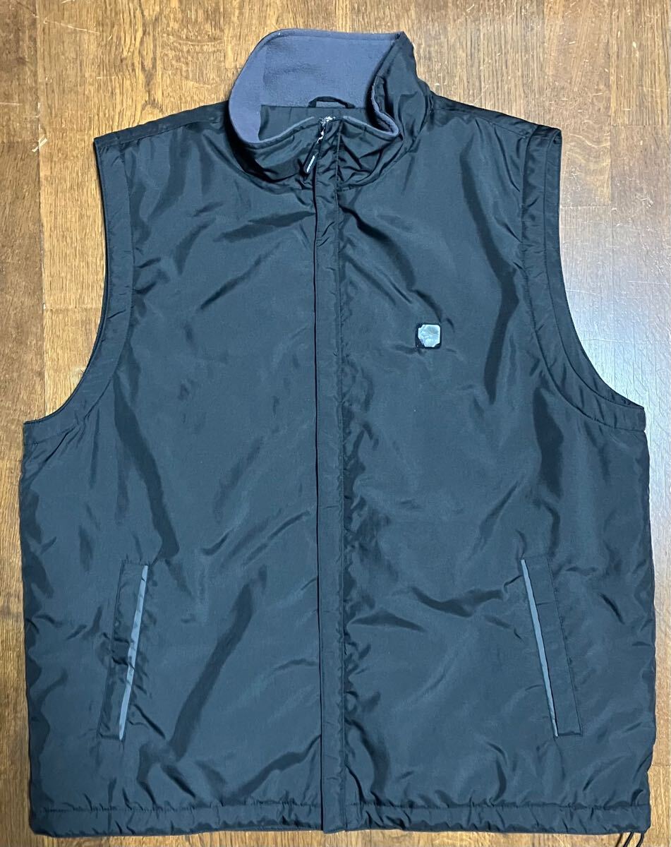 DUNLOP MOTORSPORT メンズベスト 防寒ベスト VEST ブラック