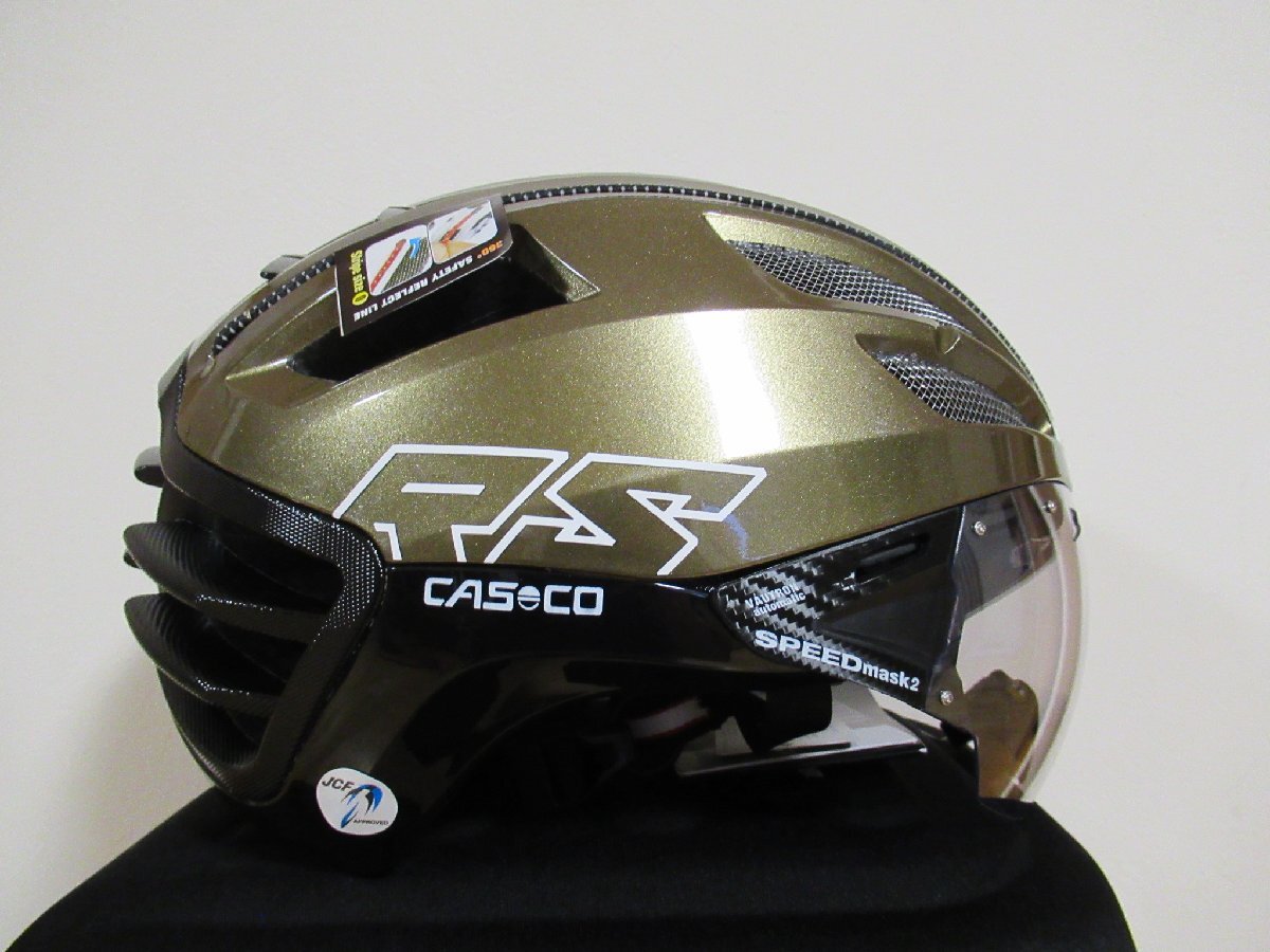 CASCO SPEED airo2 RS Cafe(オリーブ色) M(54-59cm) 高性能調 CASCO SPEED airo2 RS Cafe(オリーブ色) M(54-59cm) 高性能調