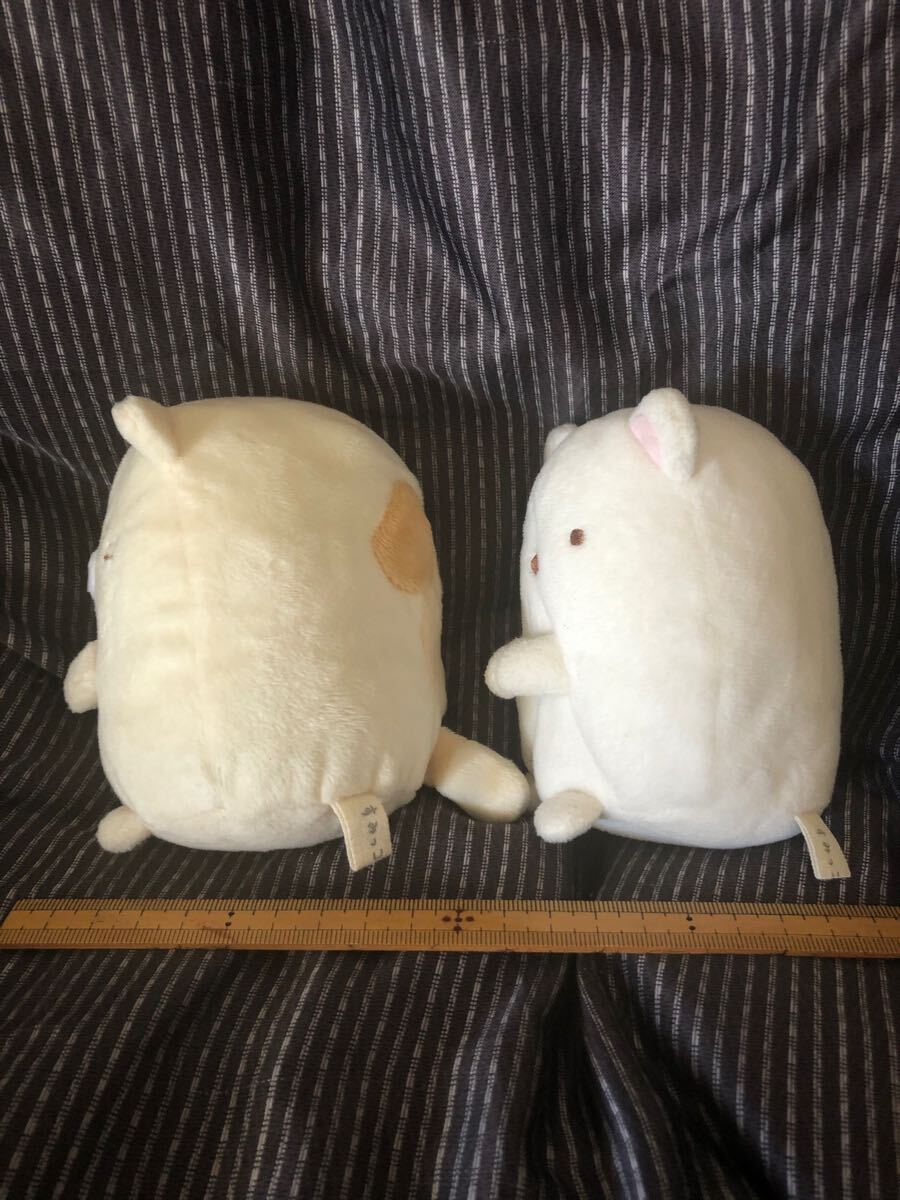 中古すみっコぐらしぬいぐるみ5種 しろくま ねこ とかげ 中古すみっコぐらしぬいぐるみ5種 しろくま ねこ とかげ