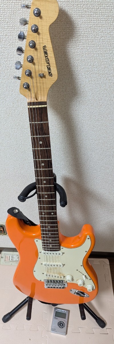エレキギター　SELDER　傷や汚れあり