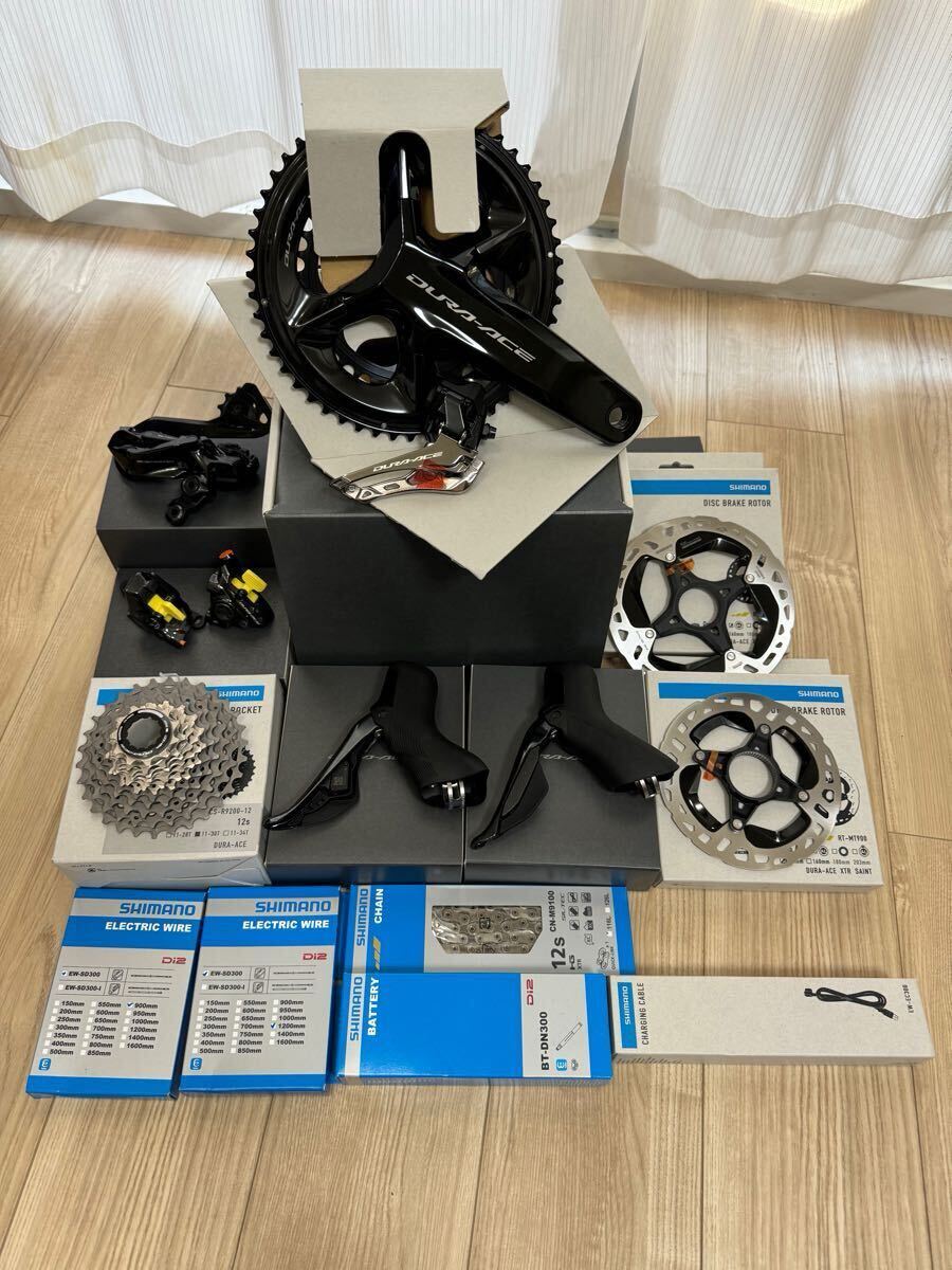 新品未使用、SHIMANO、DURA-ACE Di2 R9200シリーズセット