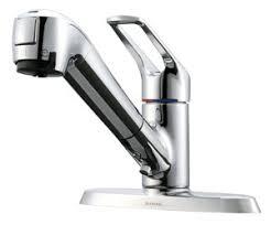 新品未使用 タカギみず工房台所２穴台付クローレ浄水器内蔵型シャワー整水切り替え 混合水栓 JL256MN-01