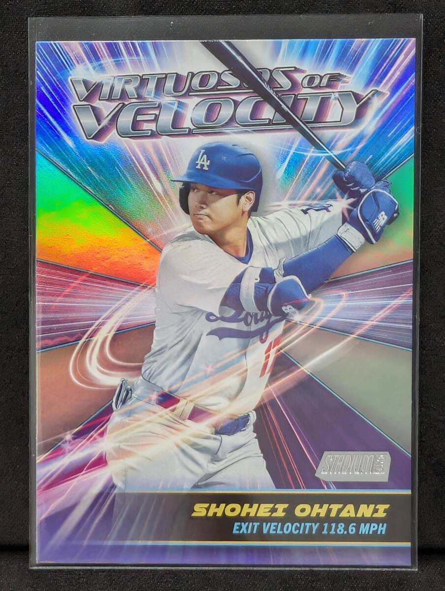 大谷翔平 2024 topps stadium club インサートVirtuosos of Velocity