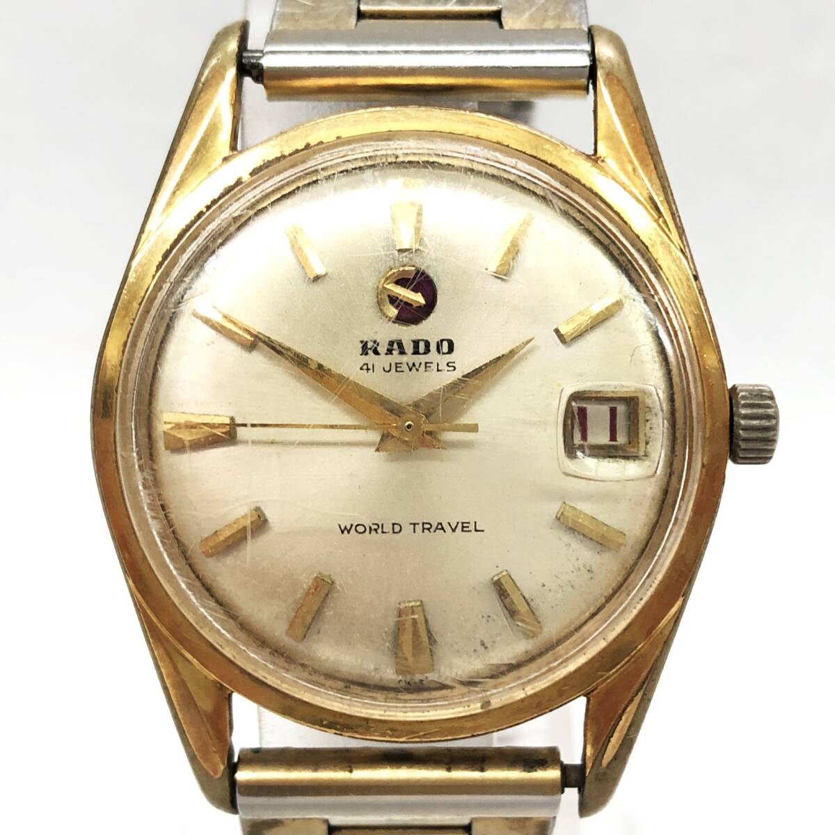 RADO ラドー メンズ腕時計 WORLD TRAVEL 手巻き ラドー RADO 自動巻 WORLD TRAVEL メンズ 腕時計 41石