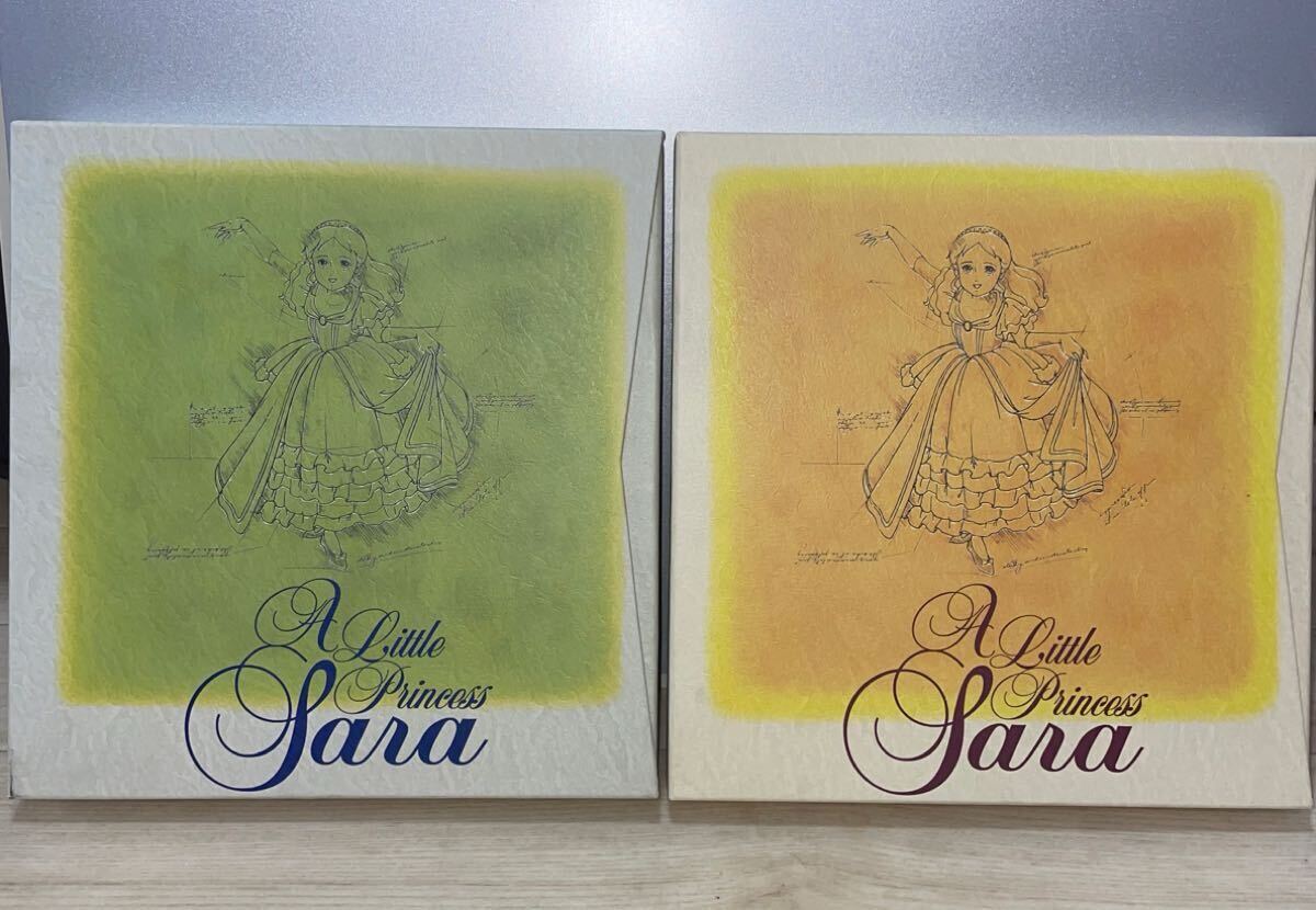 LN1126a 盤美品！ 希少レーザーディスク 計12枚 LD-BOXセット 小公女セーラ VOL.1 VOL.2 ブックレット(解説書)/キャラクター設定集あり