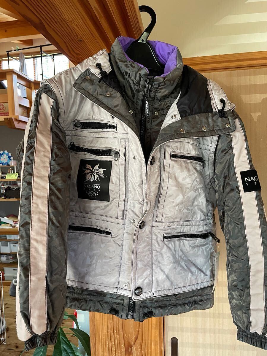 新品】スキーウェア S 長野オリンピック公式ウェア 防寒 新品】スキーウェア S 長野オリンピック公式ウェア 防寒
