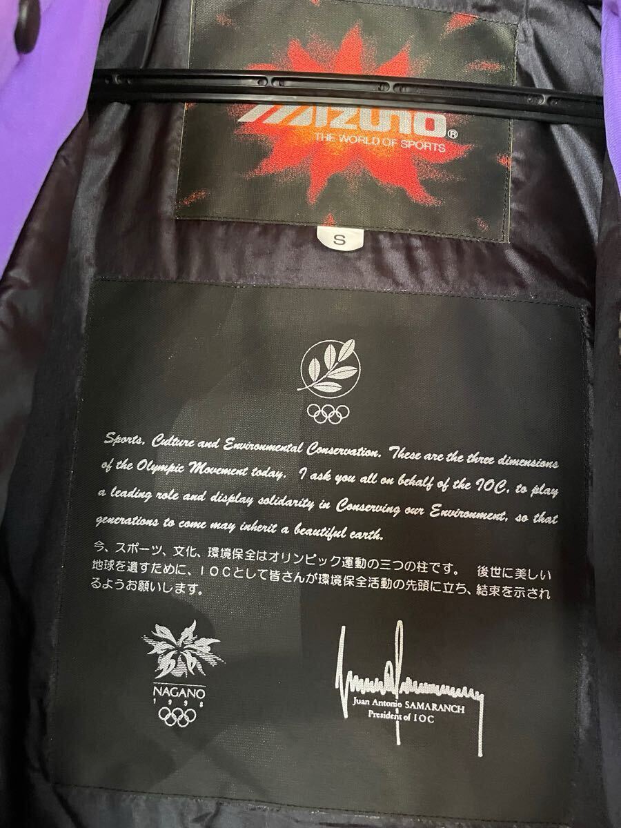 新品】スキーウェア S 長野オリンピック公式ウェア 防寒 新品】スキーウェア S 長野オリンピック公式ウェア 防寒