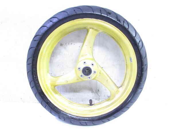 ZEXT CB400SF VTEC2 大人気!! 溝有タイヤ付 純正 フロントホイール 曲りなし 検※ NC31 NC42 SPEC1 SPEC2 SPEC3 VTEC1 VTEC3 144D06