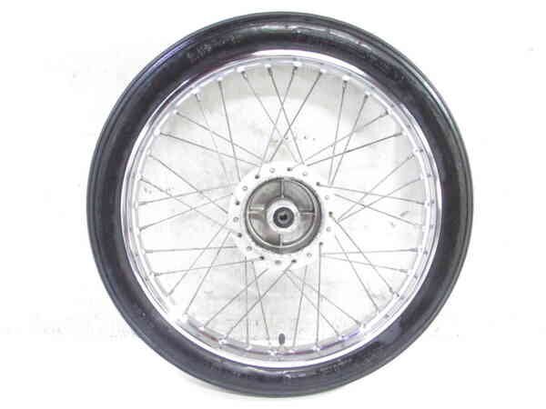 ZEXT CG125 程度良好!! 純正 フロントホイール タイヤ付 検※ CT125 Fi KCR125 WH125-20A CB125 CD125 CL125 145F06