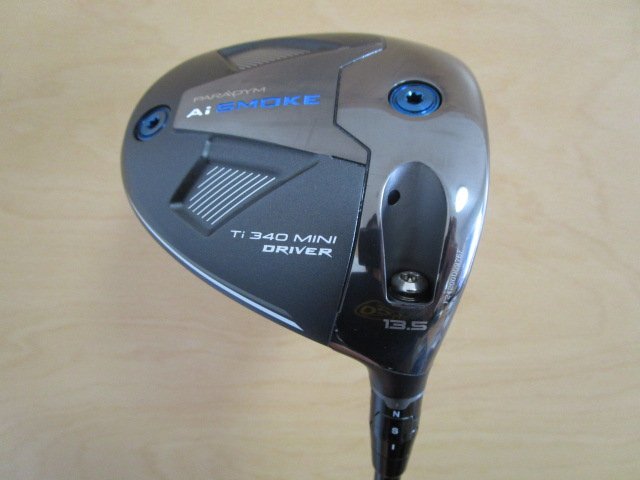.。o○　キャロウェイ PARADYM Ai SMOKE Ti 340 MINI ドライバー　13.5°　TENSEI 60 for Callaway(S)