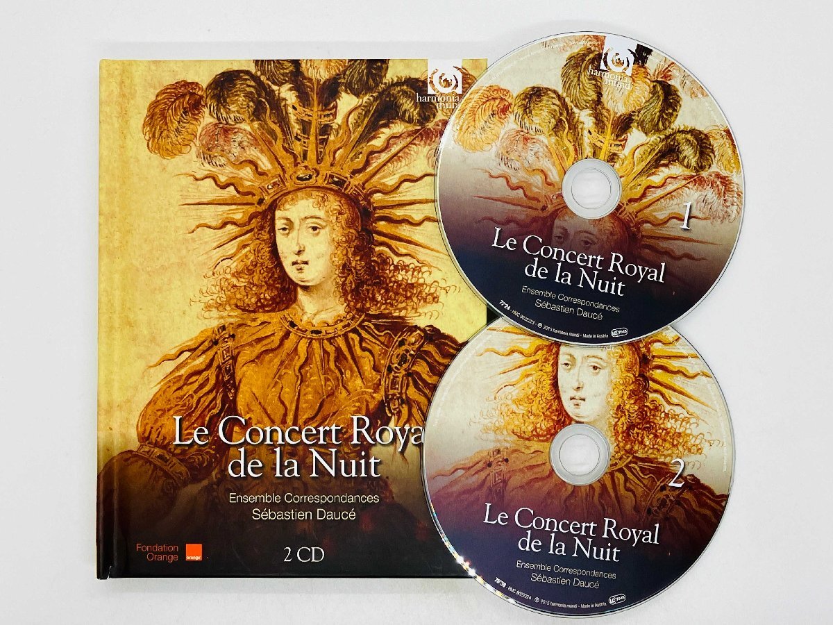 即決2CD 夜のコンセール・ロワイヤル セバスティアン・ドゥセ アンサンブル・コレスポンダンス Le Concert Royal de la Nuit 952223.24 X04