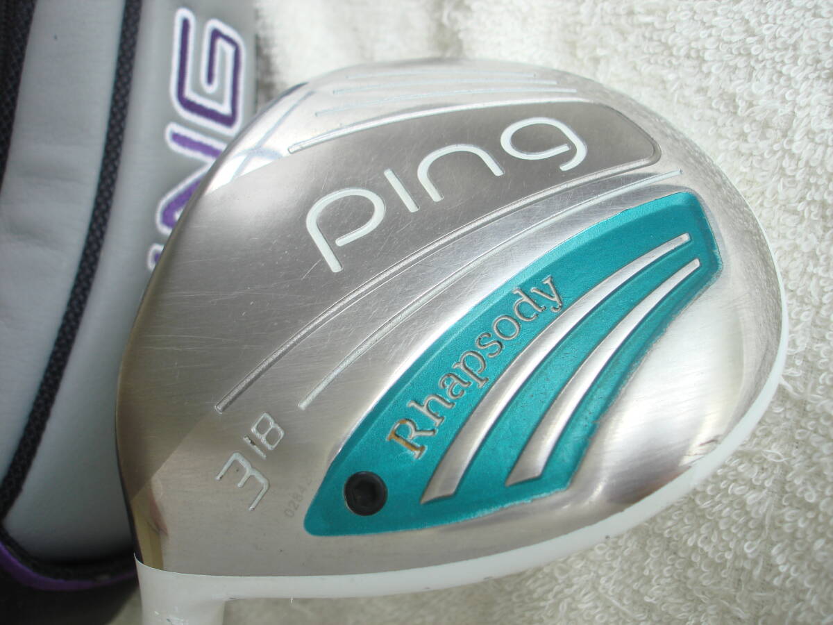 ＃辛辣な街の声▲ピン ラプソディ PING RHAPSODY 女性用左HC付3W