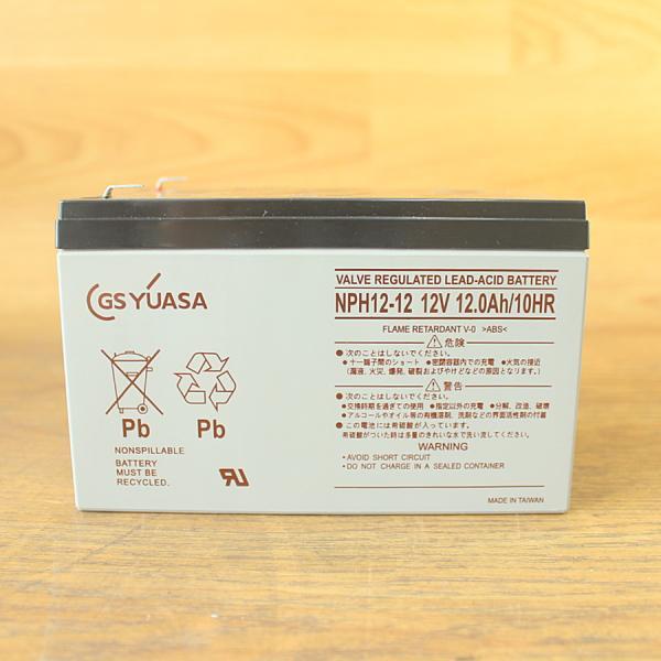  не использовался )1 коробка (4pcs) GS YUASA NPH12-12 маленький размер управление тип свинец . батарейка аккумулятор 