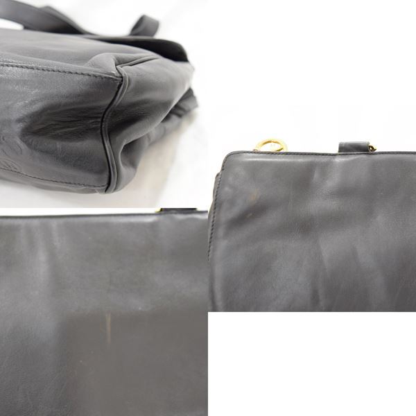 #paroma Picasso handbag leather black briefcase business (0990005760)