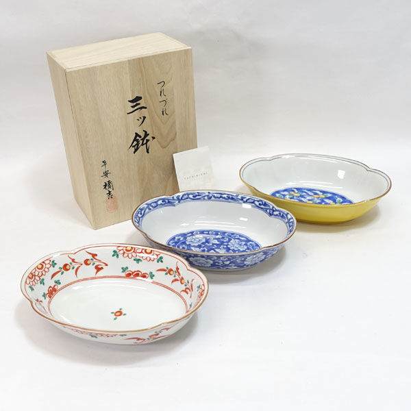 ★ 平安橘吉(たち吉) 和食器 たち吉 平安橘吉 つれづれ 三ツ鉢 947-0238 (0220506681)