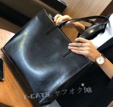 ☆新品100%牛革 トートバッグ 本革上品レザートートバッグ ユニセックスメンズレディース手提げバッグ A4/雑誌楽々OK 通勤 レザー大容量