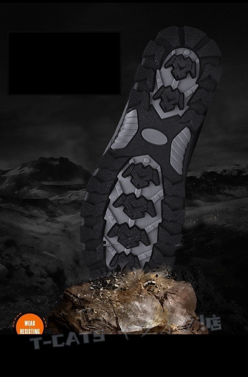 ☆新品トレッキングシューズメンズ アウトドアシューズ ハイキングシューズ 登山靴ローカット 防滑耐磨耗24.5~28cm