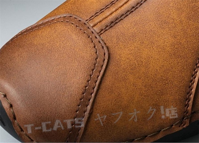 * новый товар короткие сапоги туфли без застежки обувь для вождения casual Martin ботинки мужской весна осень мужчина обувь черный 24cm