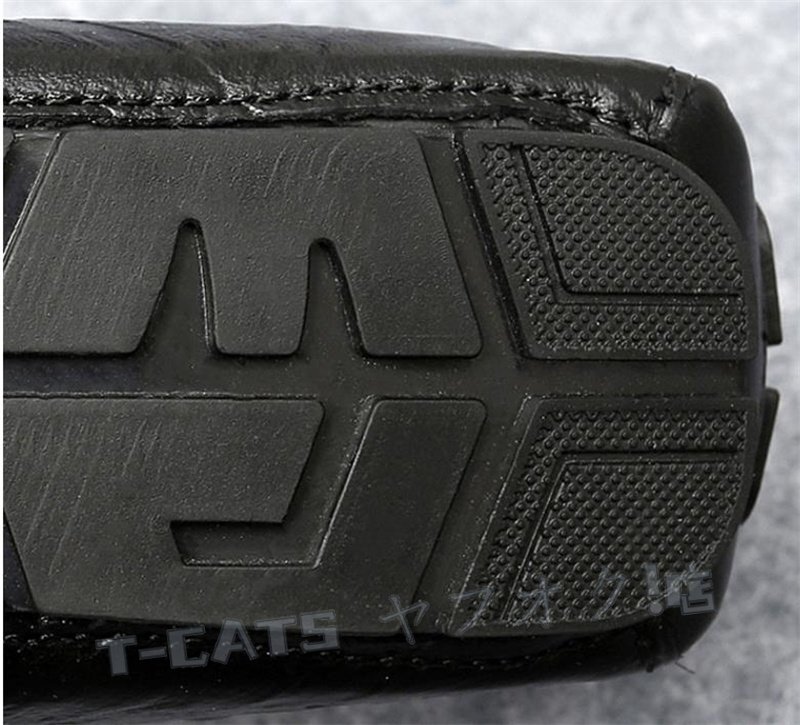 * новый товар Loafer обувь для вождения туфли без застежки wani рисунок кисточка Loafer мужской Англия способ черный 25.0cm