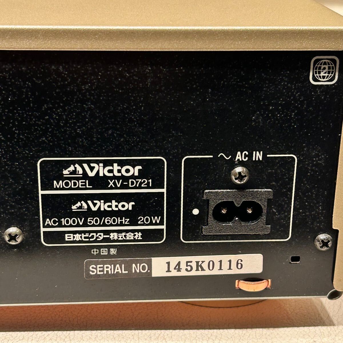 powerful sound ]** Victor VICTOR XV-521 [DVD*CD player ] at
