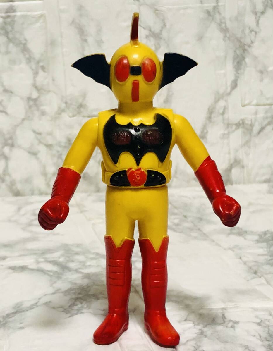 ブルマァク タカトク イビル ソフビ Bibian 比比昂 - 当時物 ブルマァク タカトク アクマイザー3