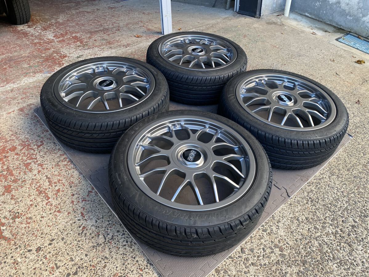 超希少 BBS WISER RG205 17インチ 4穴 PCD100 114.3 7J+45 当時 超希少 BBS WISER RG205 17インチ 4穴 PCD100 114.3 7J+45 当時