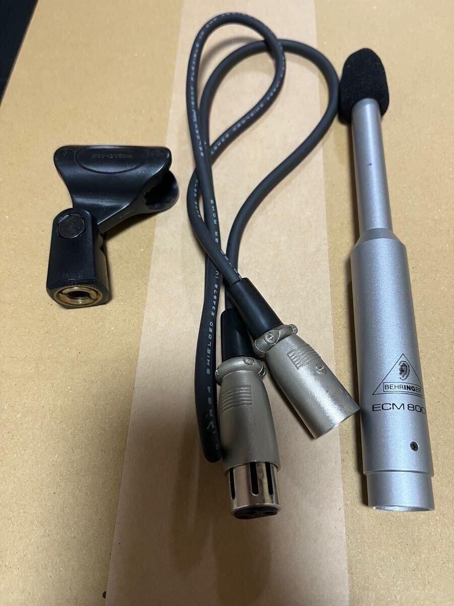BEHRINGER ECM8000コンデンサーマイク 