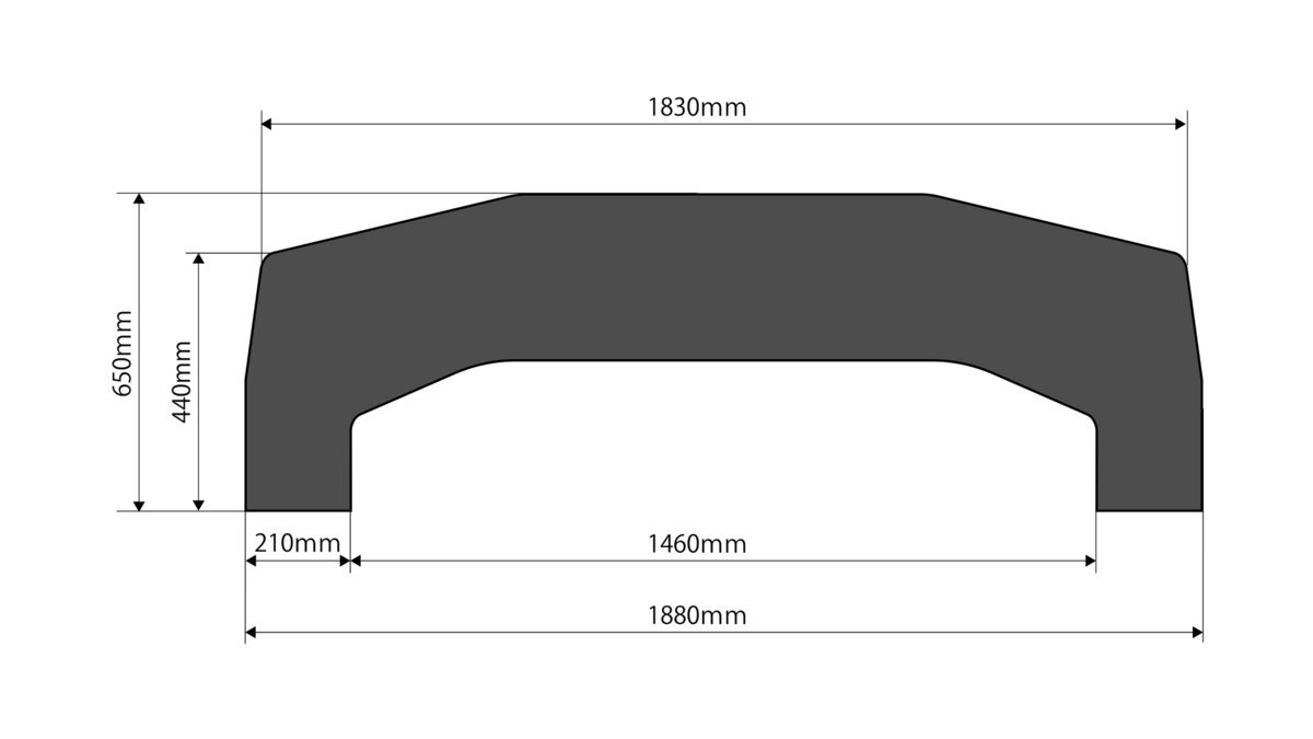 ! car shop Glo u all-purpose front under panel FRP made Impreza Sports GP7